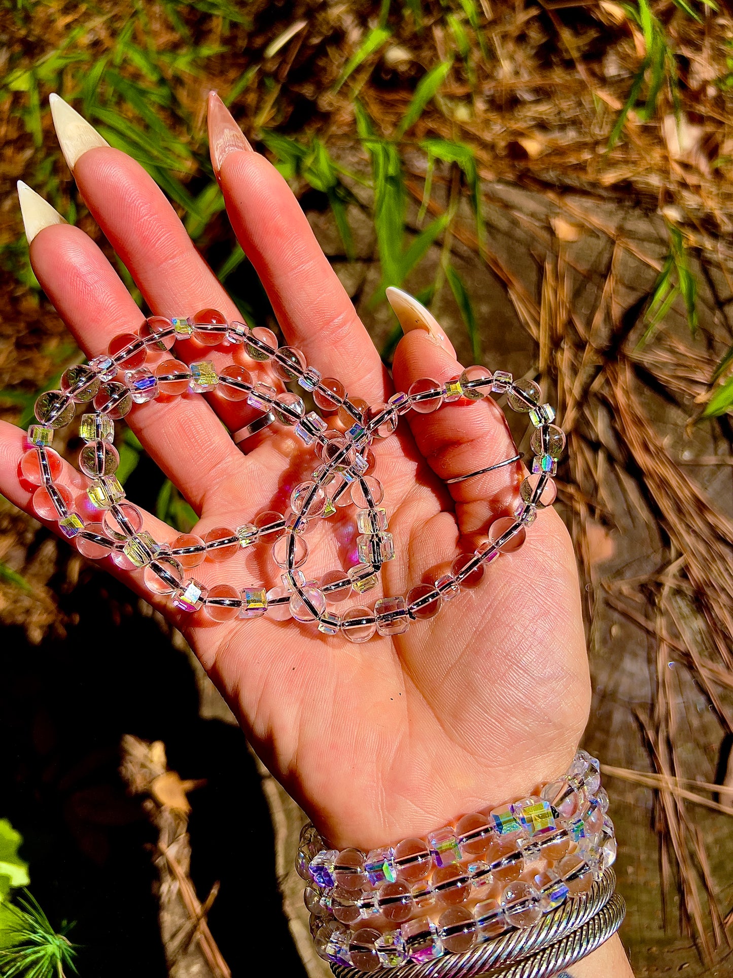 Clear Crystal Bracelet