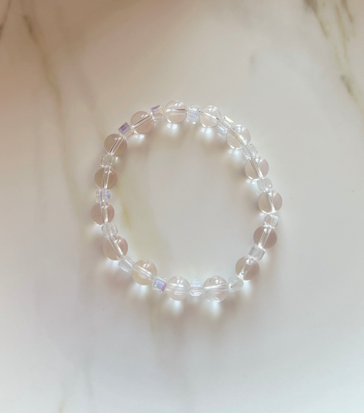 Clear Crystal Bracelet